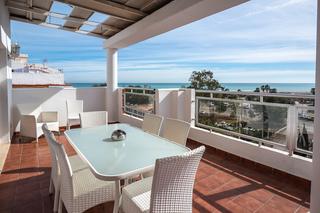 Lloguer Àtic a Puerto de sagunto - av camp morvedre 2. Ático esquinero con vistas al mar