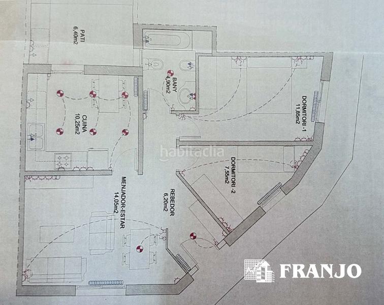 Foto 31d4c614-b6d0-4630-bec4-133fff4c701c. Flat with heating in Centre-Eixample-Can Llobet Barberà del Vallès