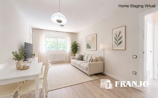 Pis a Can Serra. Vivienda de 100 m2 con terraza de 10 m2 orientada al sureste.