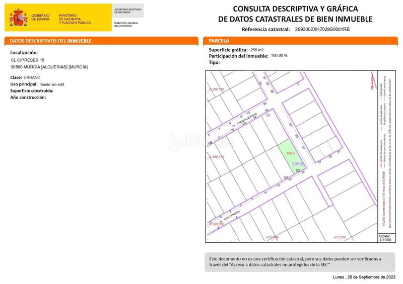 Foto a8e5efd5-bb35-4de8-9ce7-e421de6a3d83. Finca rústica a Sangonera la Seca Murcia