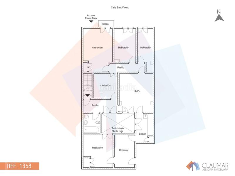 Foto be88ae1e-9507-4d2d-84ad-acc9d0db9315. Piso  en primera planta en Bellreguard