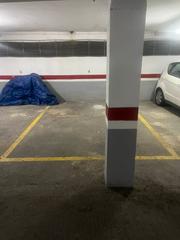 Autoparkplatz in Els Pins. Parking en blanes