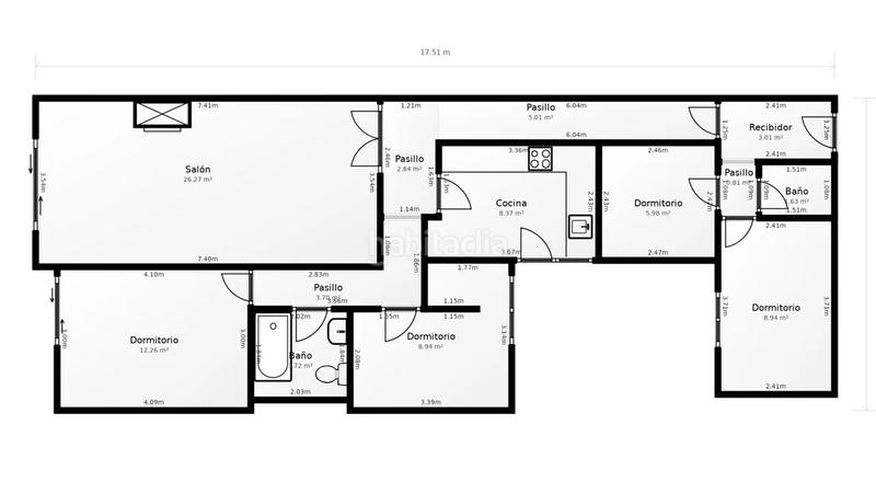 Foto 2569d6dd-150d-40f3-9aa1-40a47b2e14d5. Piso  4 habitaciones, ascensor y balcón en Centre Pineda de Mar