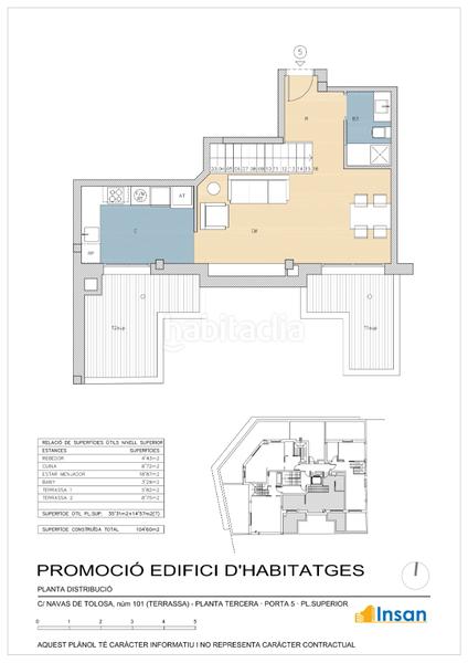 Foto 39c91a3e-a4b3-48ff-b0d8-decf2dd7adbc. Zweistöckige wohnung mit heizung in Segle XX Terrassa
