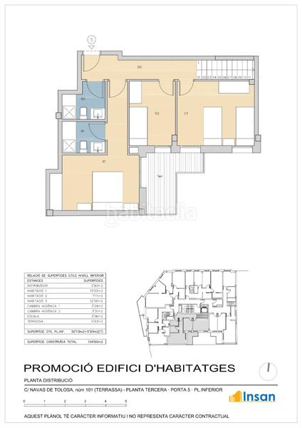 Foto ab711db5-21bb-4ff4-bc77-fd3828fc5248. Zweistöckige wohnung mit heizung in Segle XX Terrassa