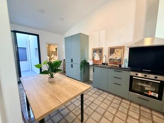 Towny house  Carrer de fernando poo. Vivienda completamente reformada en planta baja con terraza solá