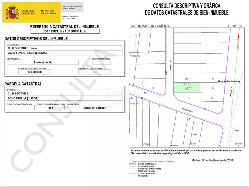 Foto 77a2ac7c-6741-4745-96dc-31c0c580af09. Terreny residencial a Fondarella