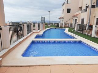 Apartament a Los Collados-Los Geraneos. Apartamento con vistas al mar y piscina en los collados, águilas