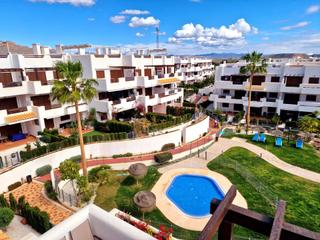 Àtic a San Juan de los Terreros. Ático de 2 dormitorios con vistas a la piscina, el mar y la mont