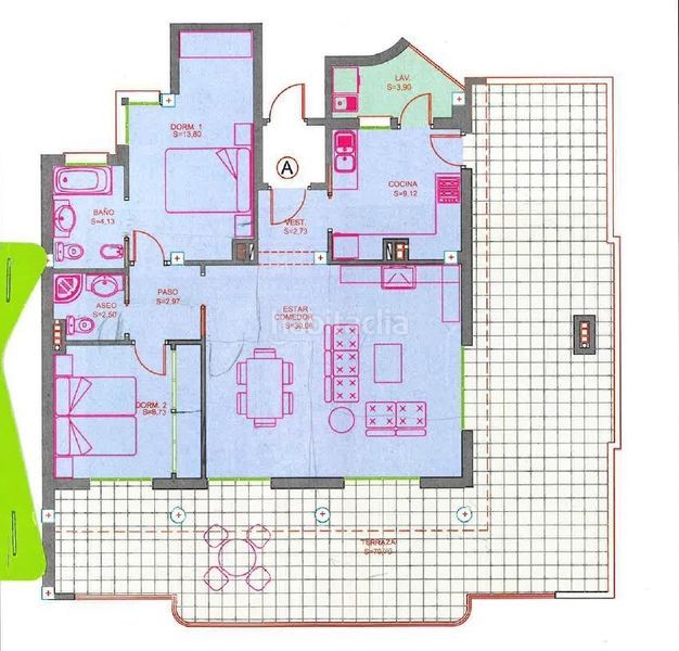 Foto bb480f26-def6-439c-b612-993691485527. Àtic amb aparcament piscina a El Rubial Águilas