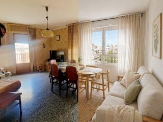 Etagenwohnung in Delicias. Piso de 3 dormitorios con vistas despejadas a 140m de la playa d