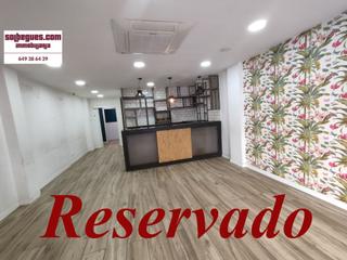 Lloguer Local Comercial a Carrer major 40. Begues centro calle peatonal local diafano