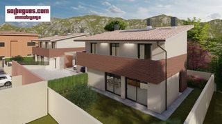 Casa a Riera 17. Begues centro. promocion obra nueva dos viviendas unifamiliares