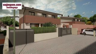 Casa a Riera 17. Begues centro. promocion obra nueva dos viviendas unifamiliares
