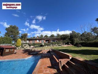 Chalet à Begues. Begues bon solei. casa de ensueño con magníficas vistas