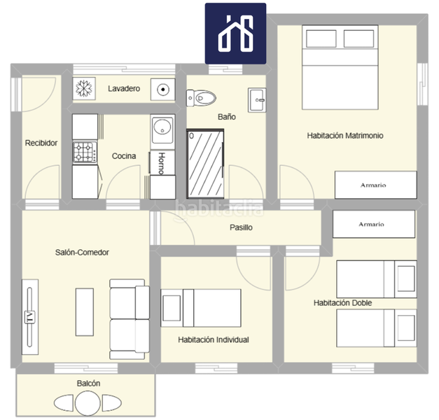 Foto fb0ac1f9-ac75-4d5c-a4ca-7fd63a301af1. Etagenwohnung in Trinitat Nova Barcelona
