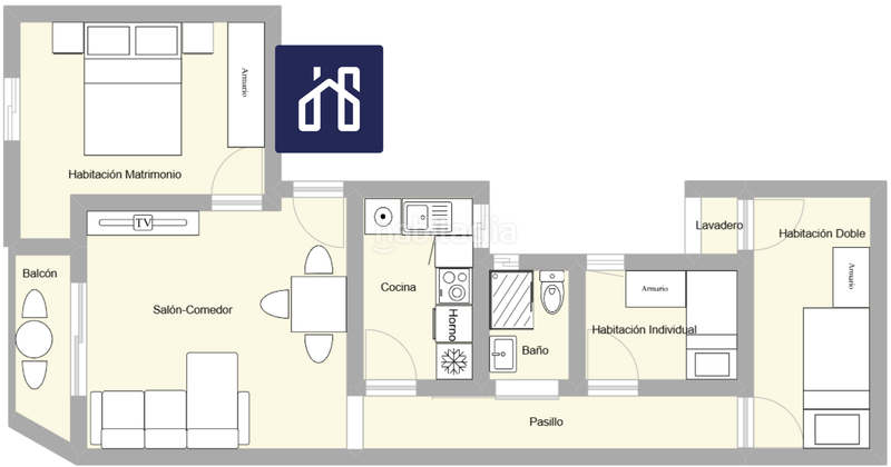 Foto 00120988-ee22-4de5-a62c-b52882c3a376. Appartement dans Prosperitat Barcelona
