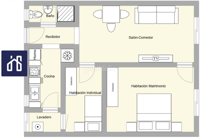 Foto 6c5ca3c9-8987-4b44-8e5e-28c0f9f7b552. Appartement dans Prosperitat Barcelona