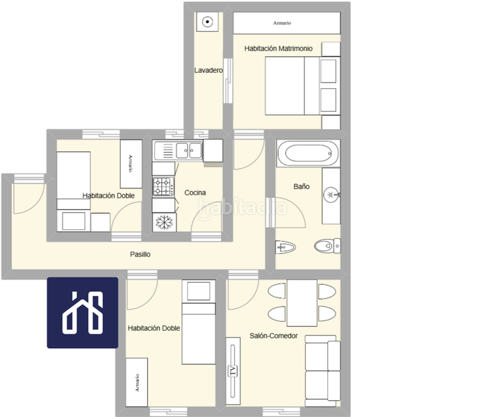 Foto 01eb9521-5e93-4593-b74e-7d89f7391306. Appartement dans Prosperitat Barcelona