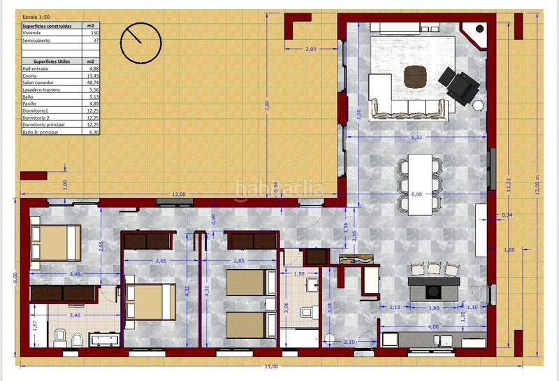 Foto d09ae3bf-0e65-472f-a835-a4182027f4b7. Casa tu hogar soñado en villamontes vivienda de 3 dormitorios, con parcela privada de 1250 m2 en Sant Vicent del Raspeig