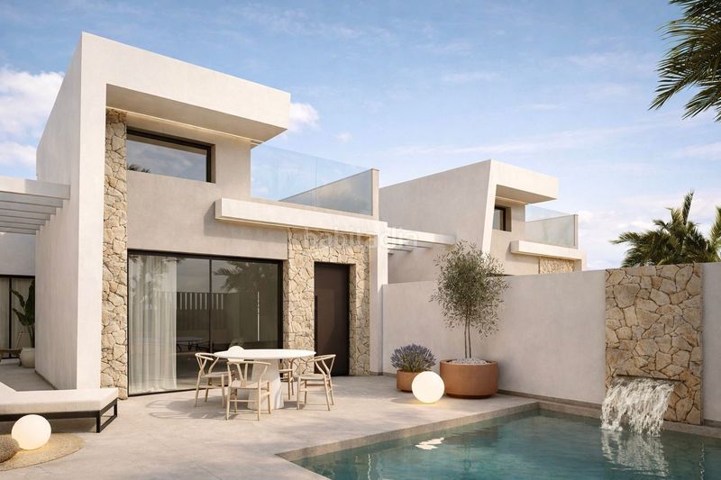 Foto c0dc88b0-2736-4bbb-8699-d7741165526a. Casa adossada amb calefacció piscina a Las Lomas de Rame-Bahía Bella Alcázares (Los)