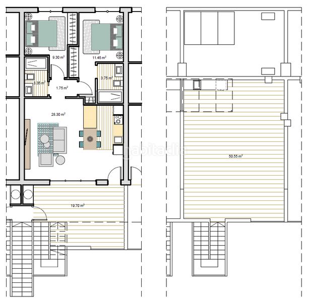 Foto 14bdd32e-43b3-462f-9995-8e87e0e54384. Apartament amb piscina a Roldán Torre - Pacheco