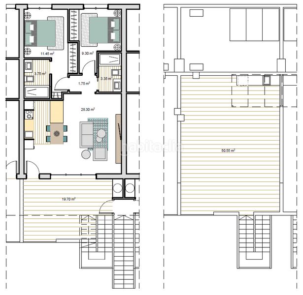 Foto 6e727559-6d86-45ec-a1b2-6949e7332280. Apartament amb piscina a Roldán Torre - Pacheco