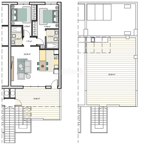 Foto c89707c9-6cf0-4d5e-9411-974bc65e98dd. Apartament amb piscina a Roldán Torre - Pacheco