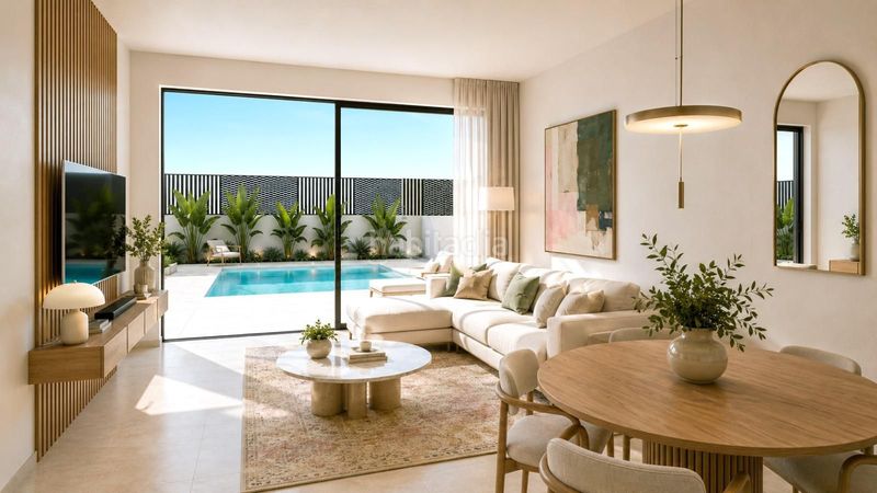 Foto 9ce5bb4d-8e01-4094-97a3-682ce2f967f6. Chalet villa de obra nueva con piscina privada y sótano en santa rosalía en Torre - Pacheco