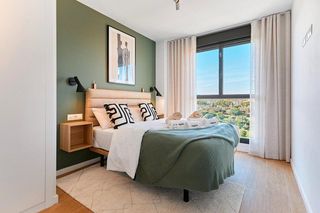 Penthouse in El Montgó. Ático dúplex moderno con terraza privada y vistas al montgó, en