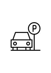 Car parking in Carrer rafael casanova 12. Pàrquing a berga