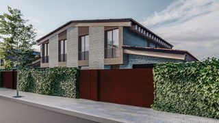 Casa adosada en Casserres. Projecte de construcció a casserres