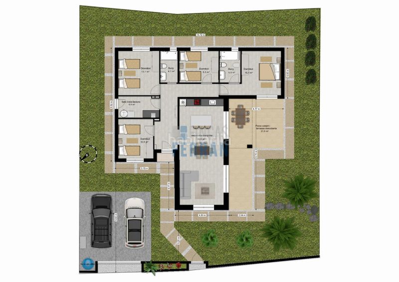 Foto ebfba319-d9d5-41c4-a378-fc1821f3cb98. Casa a Ciutat jardí Bonanova Calafell