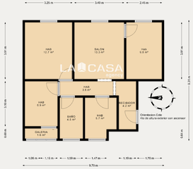 Etagenwohnung  Carrer del doctor pi i molist. Hermoso piso exterior con ascensor con al mejor distribucion.