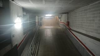 Autoparkplatz in Pardinyes. Plazas de parking en pardinyes