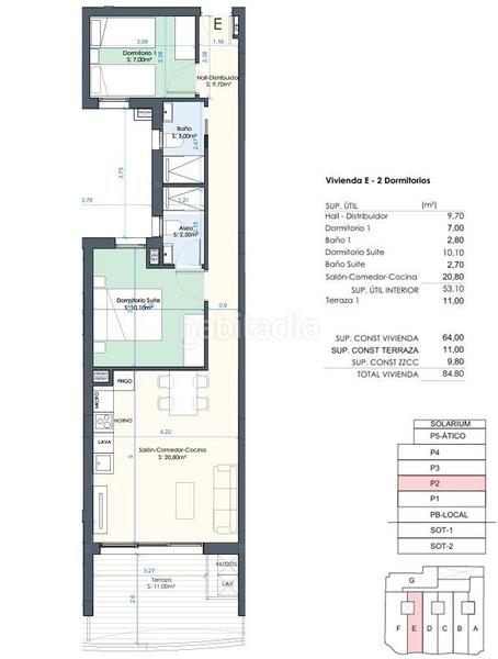 Foto 909de633-7765-47f2-9012-81c78e724a2f. Pis amb piscina a Casco Antiguo Cartagena
