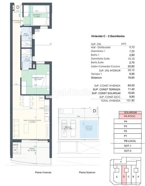 Foto ddcd063a-daf4-4c0b-a571-63c5d2310a90. Pis amb piscina a Casco Antiguo Cartagena