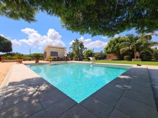 Xalet  Calle reyes - ds algar. Se vende  finca de regadio con 30.000 m2 con una vivienda, pisci