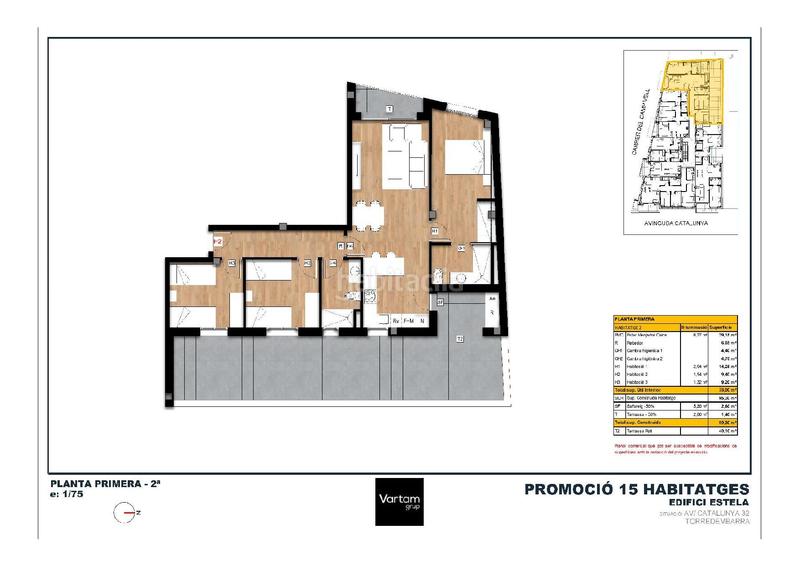 Foto 239235e2-7cbf-4255-bc45-171321872b2c. Pis 100m<sup>2</sup> a avinguda de catalunya 32 a Centre Torredembarra