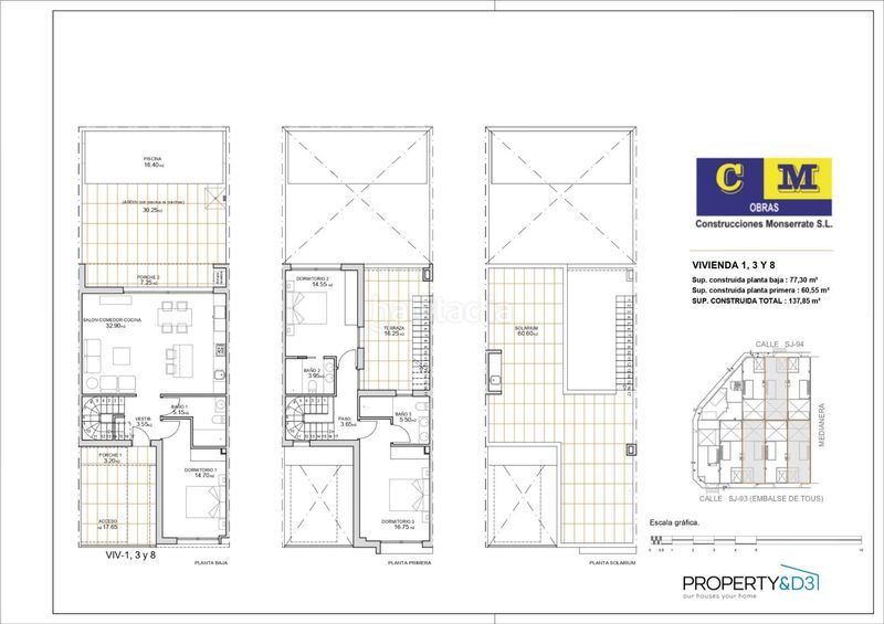 Foto cd6ec2e8-9960-46bc-b73b-d482cbeae44b. Duplex con riscaldamento piscina in San Javier San Javier
