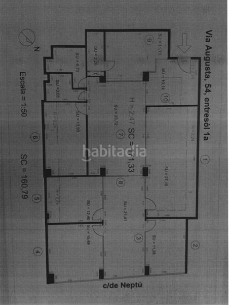 Foto 6f94d1d4-eccc-4176-8a82-1ab2249b45b7. Location bureau dans via augusta 48 dans Vila de Gràcia Barcelona