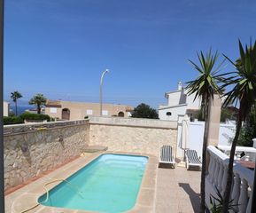 Miete Chalet  Carrer dels germans pinzon 4. Gran chalet en bahia grande con piscina privada ref 1204