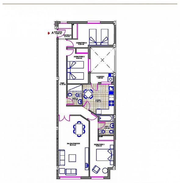 Foto cbd16456-78e8-4810-9ebb-b672dda2fba5. Appartamento con riscaldamento parcheggio in Centro Fuente Álamo de Murcia