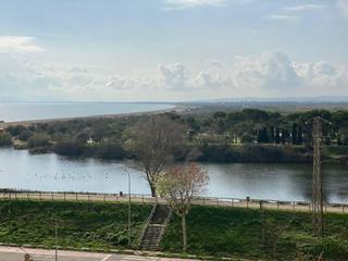 Pis  Carrer muga-delta. Estudio con licencia turística reformado con vistas al delta mug