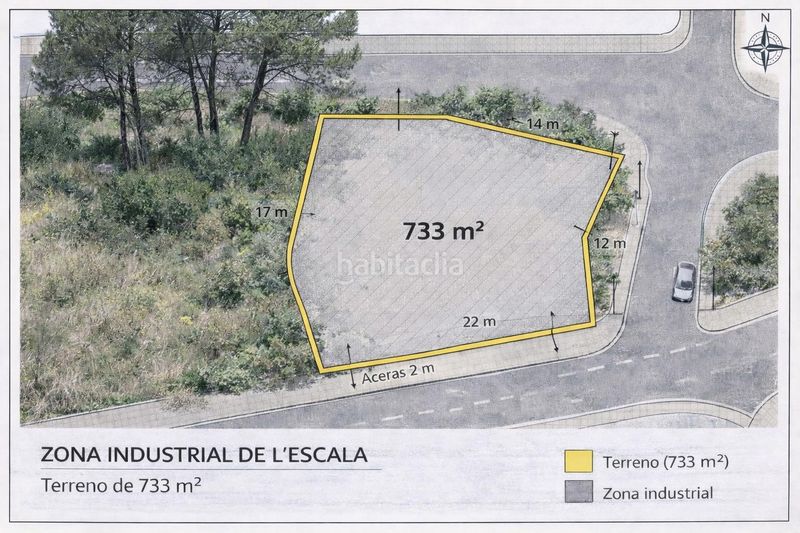 Foto f1c8389d-2349-4c37-9f9f-9a18e3f0efc4. Area edificabile industriale in Eixample Residencial Escala (L´)