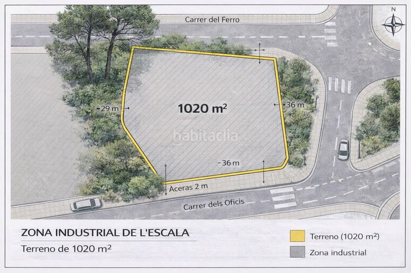 Foto 45d279e6-2295-47a3-a4b9-a63c0990fd03. Solar industrial a Eixample Residencial Escala (L´)