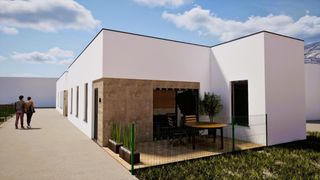 Chalet in Carrer de quinta 7. Obra nueva de chalet unifamiliar en palausaverdera con licencia