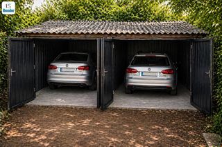 Car parking  Carrer carrer del forn baix. Plaza de parking garaje de metal en patio privado 21,50 m2