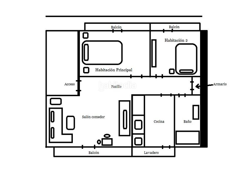 Foto 80794851-1a4a-4794-a6e5-9d208229fd3e. Piso apartamento en pleno centro de santa eulalia del rio, a pie de todos los servicios. en Santa Eulària