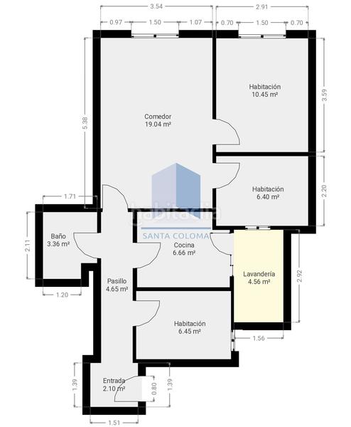 Foto 2aeadcca-61e3-49cf-b299-91f7ac072b68. Appartement dans Singuerlín Santa Coloma de Gramenet